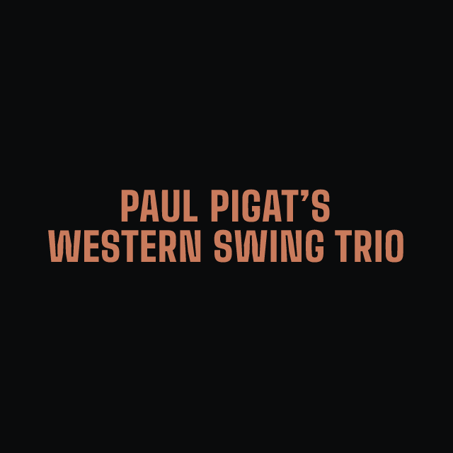 Paul Pigat’s Western Swing Trio